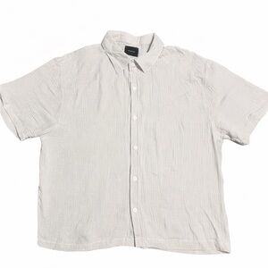 PacSun Light Gray Casual Button Down Shirt